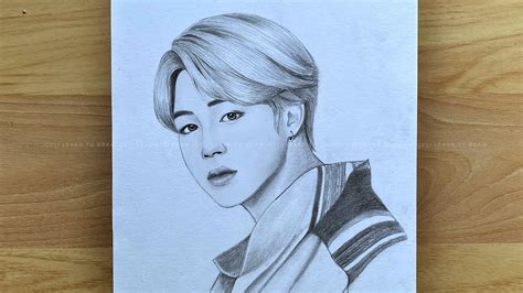 draw bts|how to draw bts jimin.